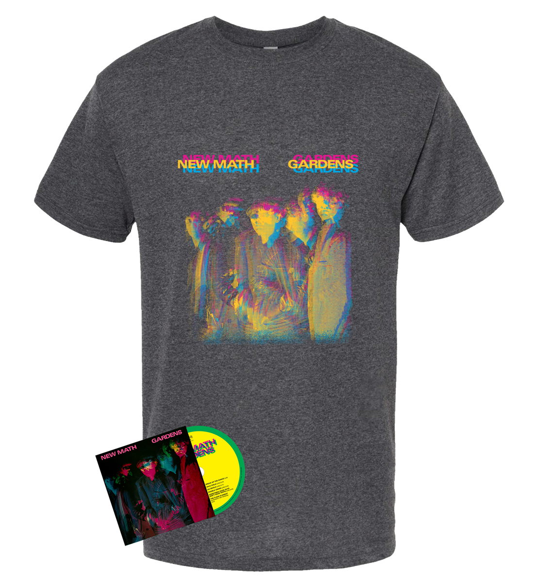 New Math's Gardens [Remastered + Expanded] CD + Tee Bundle