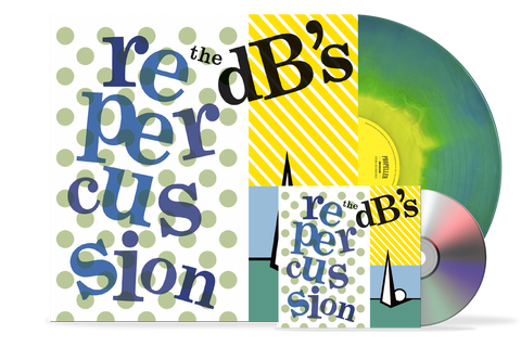 The dB's "Repercussion" Blue-Yellow-Green Sunrise Vinyl + CD Bundle