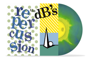 Pre-Order: The dB’s - "Repercussion" [2024 Remaster]" Web-Exclusive Blue w/ Yellow & Green Sunrise Vinyl