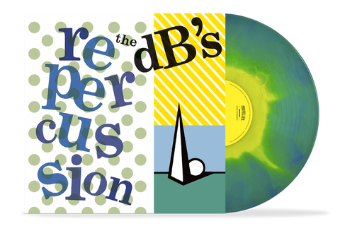 Pre-Order: The dB’s - "Repercussion" [2024 Remaster]" Web-Exclusive Blue w/ Yellow & Green Sunrise Vinyl