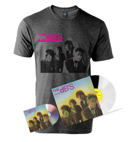 The dB’s Stands For deciBels Split Vinyl + CD + Tee Bundle