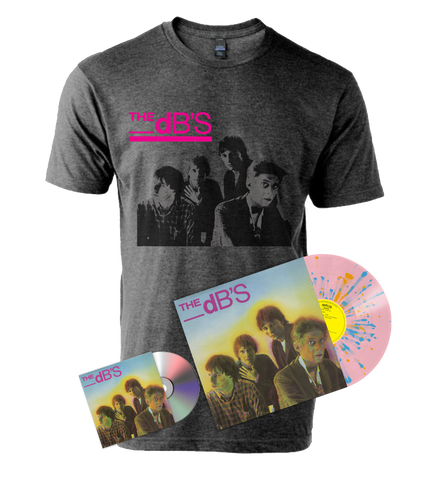 Pre-Order: The dB’s Stands For deciBels Splatter Vinyl + CD + Tee Bundle