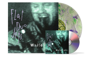 Flat Duo Jets "White Trees [2024 Remaster]" Swamp Thing Colored Vinyl + CD Bundle