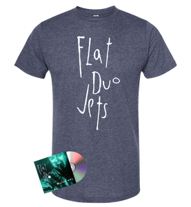 Flat Duo Jets "White Trees [2024 Remaster]" CD + Tee Bundle