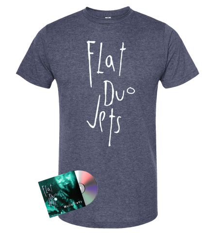 Pre-Order: Flat Duo Jets "White Trees [2024 Remaster]" CD + Tee Bundle