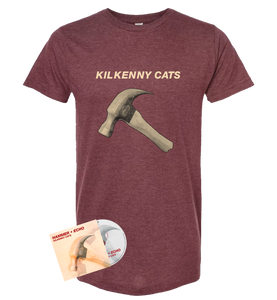 Pre-Order Kilkenny Cats "Hammer + Echo" CD + Tee Bundle