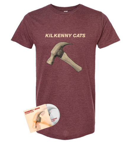 Pre-Order Kilkenny Cats "Hammer + Echo" CD + Tee Bundle