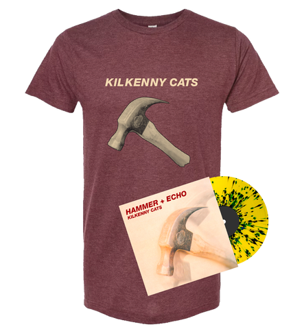 Pre-Order Kilkenny Cats "Hammer + Echo" Limited Edition LP + Tee Bundle