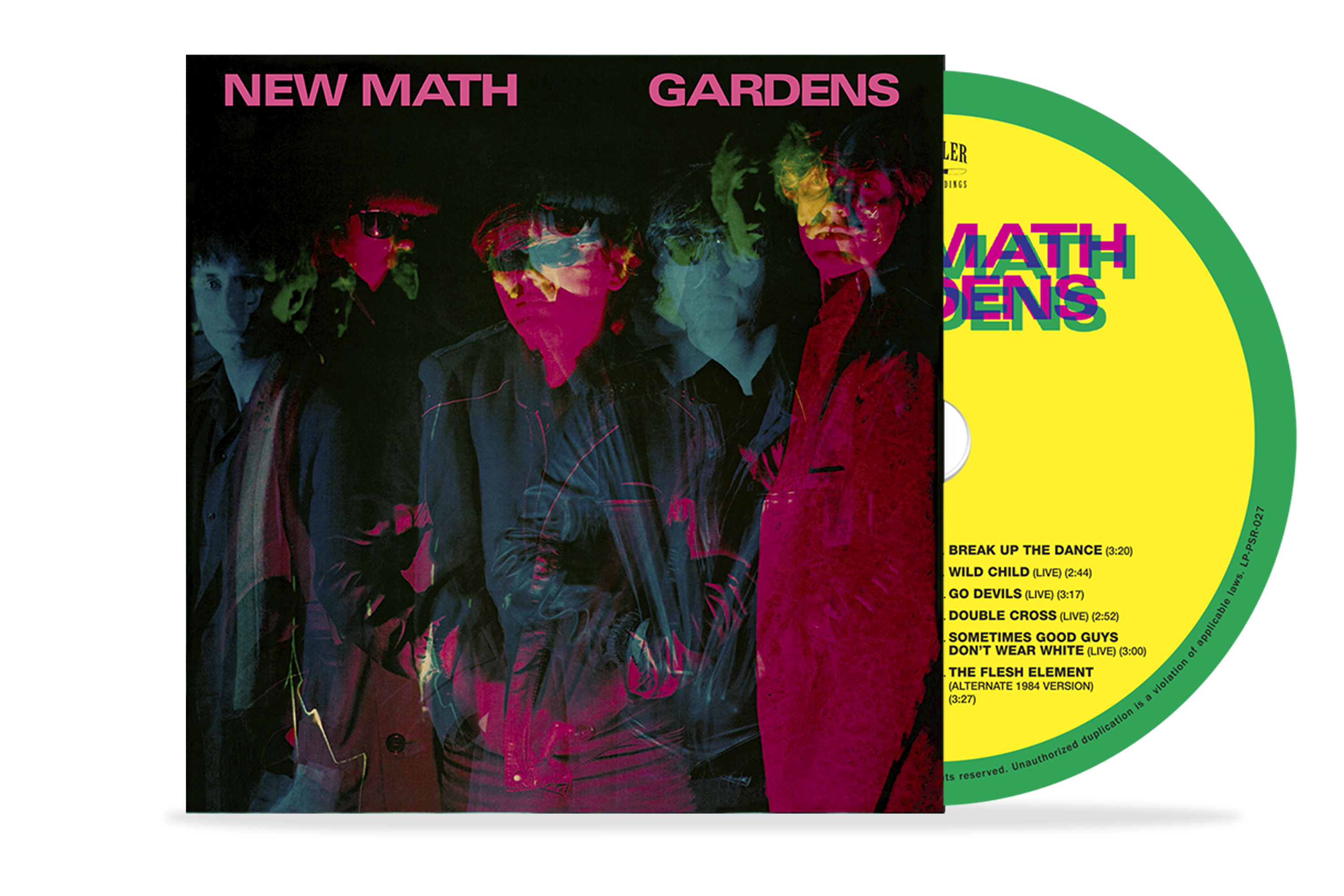 New Math's Gardens [Remastered + Expanded] on CD – Propeller Sound
