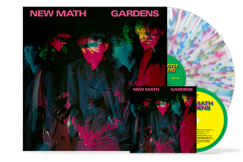 Pre-Order New Math's Gardens [Remastered + Expanded] CD + 3-Color Splatter LP Bundle