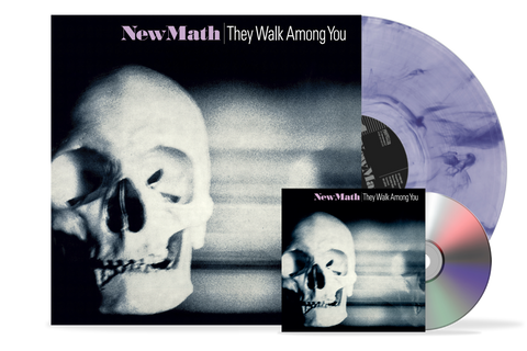 Pre-Order New Math's They Walk Among You [Remastered + Expanded] CD + Amethyst Swirl LP Bundle