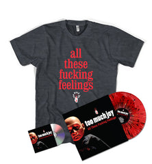 Too Much Joy "All These Fucking Feelings"  LP + CD + Tee Bundle