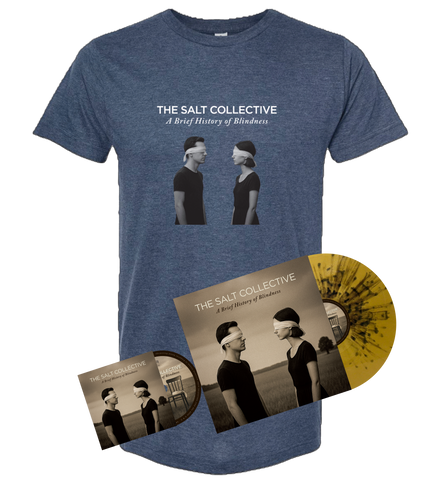 Pre-Order The Salt Collective "A Brief History of Blindness" Tee + Webstore-Exclusive LP + CD Bundle