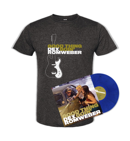 Dex Romweber Limited Edition LP + Website Exclusive Tee Bundle