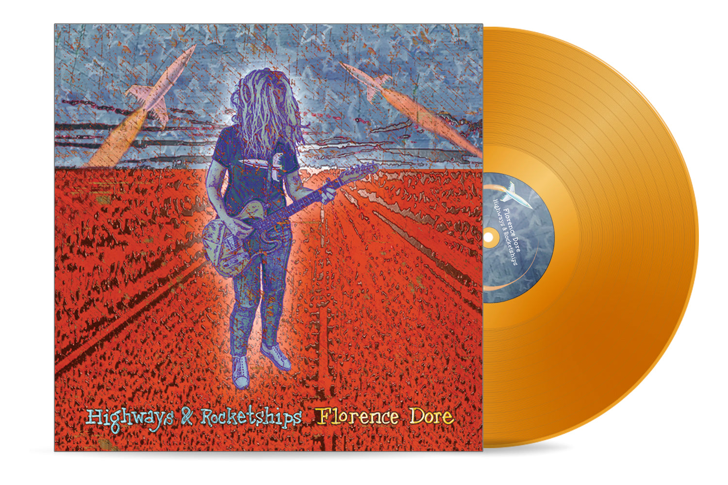 Florence Dore - "Highways & Rocketships" LP - Web Orange! – Propeller Sound Recordings