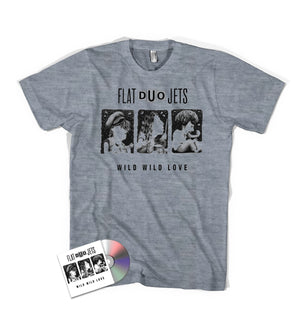 Flat Duo Jets CD + Tee Bundle - FREE 2-CD SET!