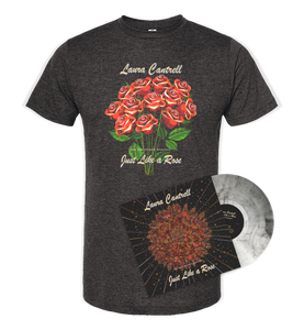 Laura Cantrell - Just Like A Rose - LP + Tee Bundle