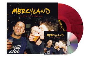 Mercyland 'We Never Lost A Single Game' Red with Black Swirl Vinyl LP + CD Bundle