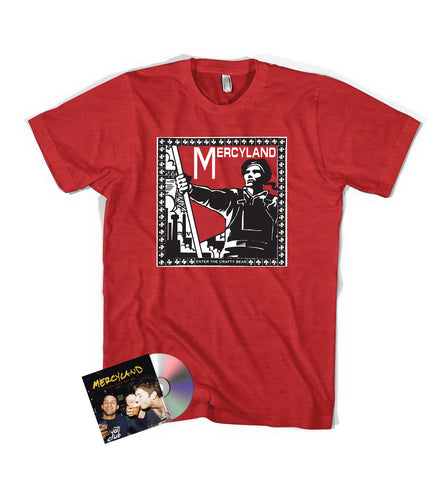Mercyland "We Never Lost A Single Game" CD + Tee Bundle
