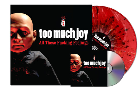 Too Much Joy "All These Fucking Feelings" LP + CD Bundle